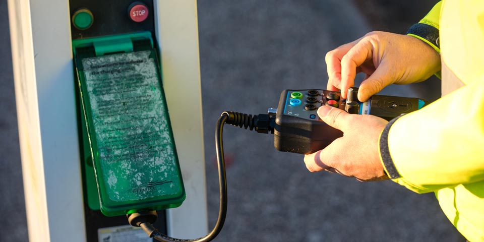 EV chargers installed on the Geelong Waterfront by LGE electricians